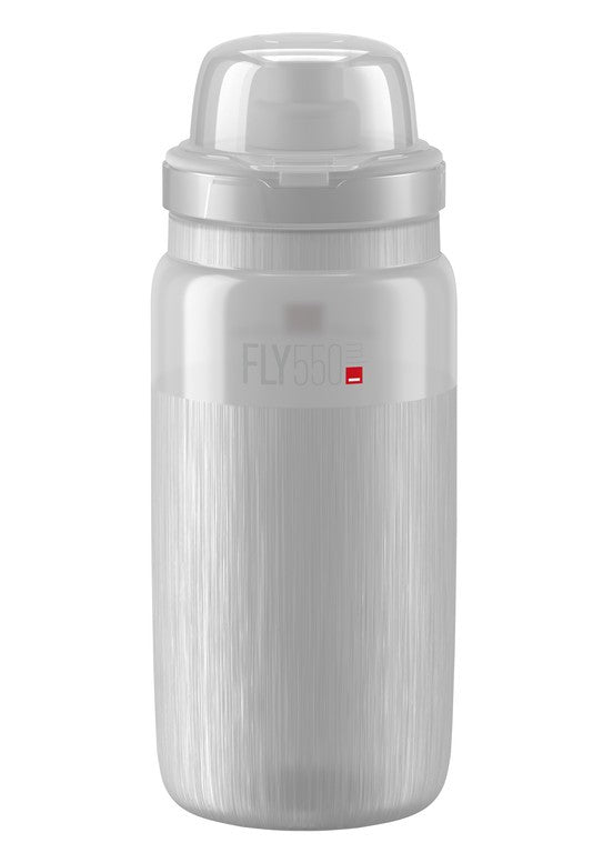 Elite Fly Tex MTB 550ml Trinkflasche, Transparent