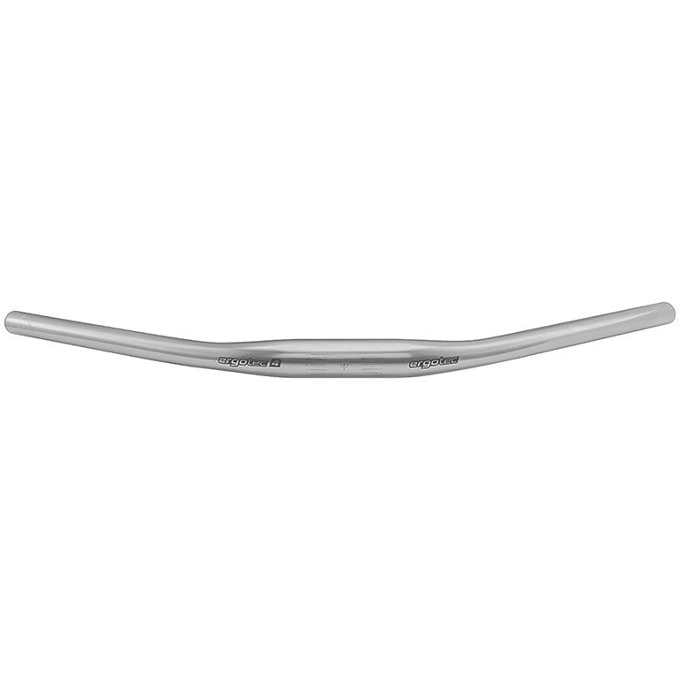 Ergotec Moon All-Lenker, Ø31,8 mm, 625 mm, 23°, glänzend silber.
