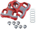 Calas de repuesto Xpedo Thrust 7 System 6°, rojas, compatibles con Look Keo