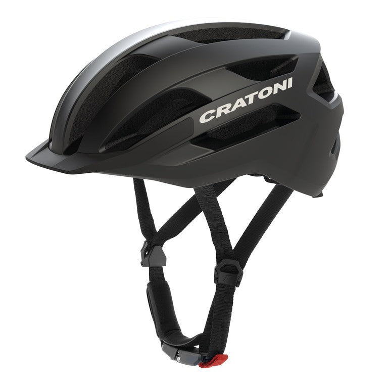 Casco de bicicleta Cratoni Pacer 2.0 negro mate, talla S/M (54-58 cm)