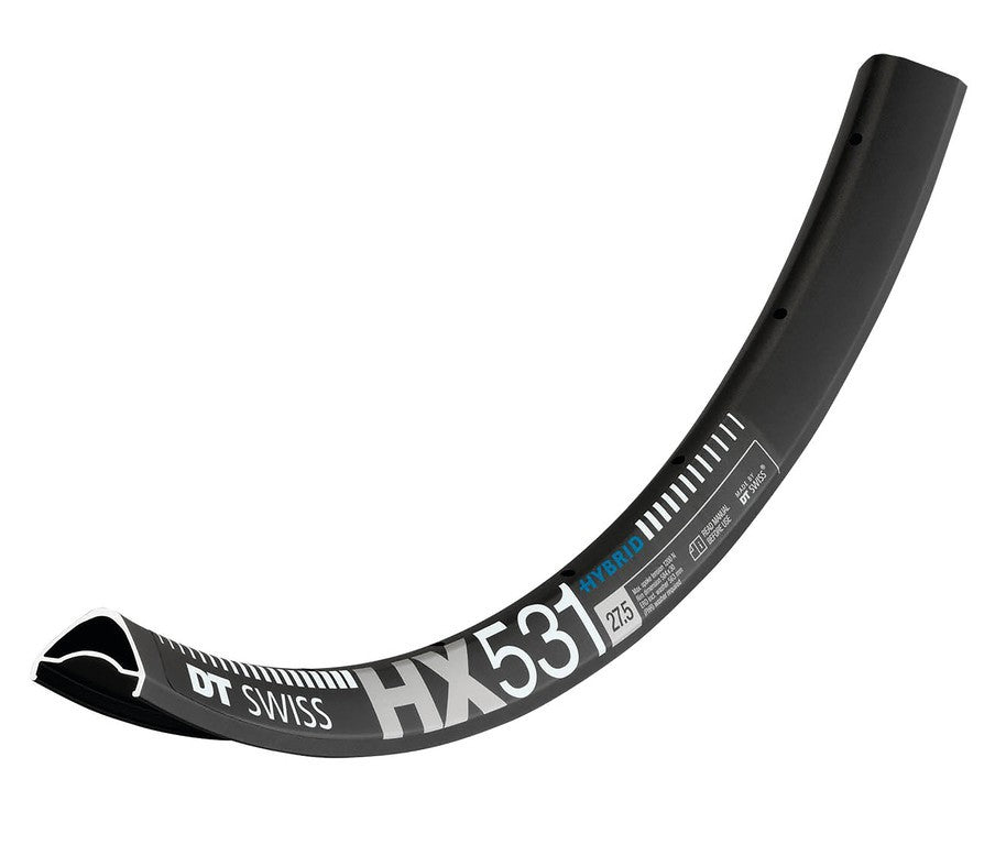 DT Swiss HX 531 27,5" Felge, Schwarz, 32 Loch, 584-30, LV 6,5 mm