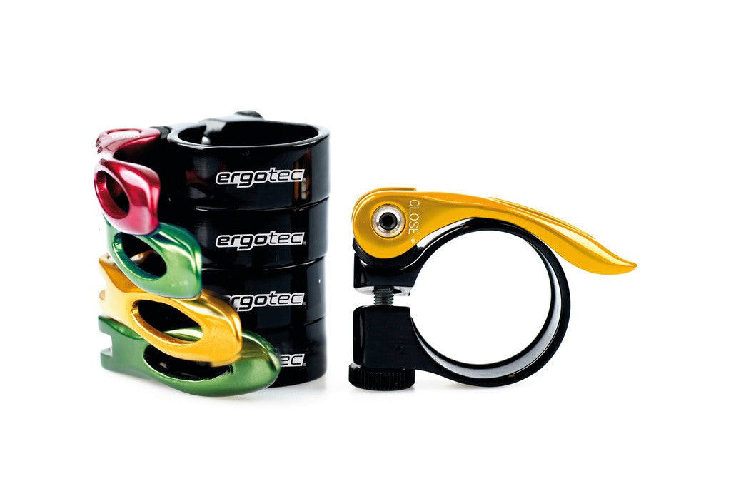 Ergotec Sattelstützen-Befestigungsring Ø 31,8 mm, VR, All, mit Schnellspanner