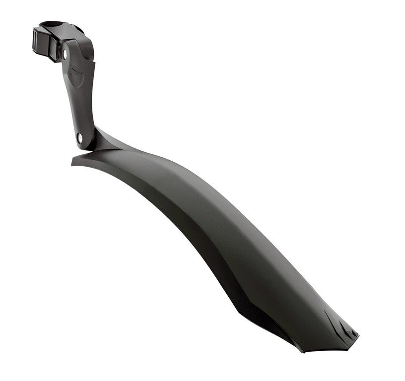 Guardabarros trasero negro Hebie Viper X, 26"-29", para tija de sillín 0726E