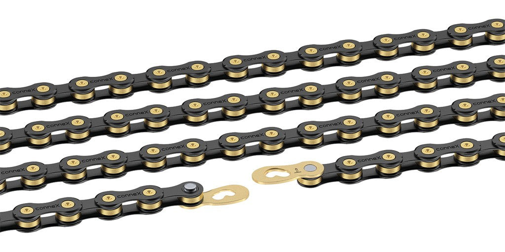 Catena Wippermann Connex 9SB 1/2"x11/128",114 ma.,9v.,nero/oro