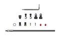 Kit condotti cavo freno disco SRAM nero Elixir,Guide,DB5,Level, 2000mm, MTB