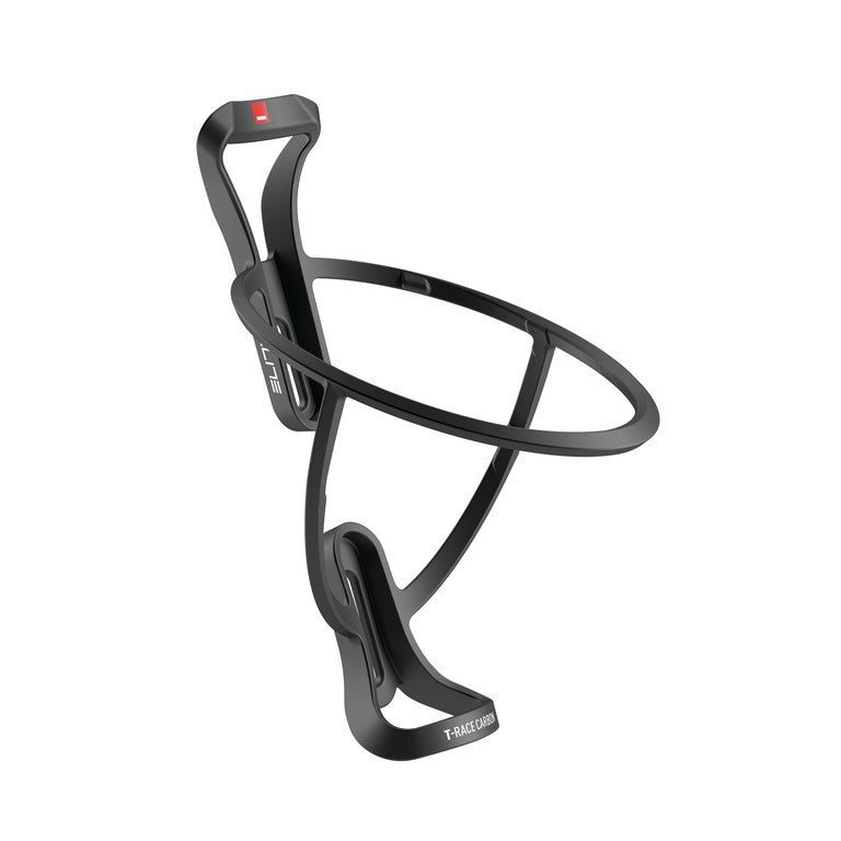 Elite T-Race Carbon-Flaschenhalter, schwarz, Ø74 mm