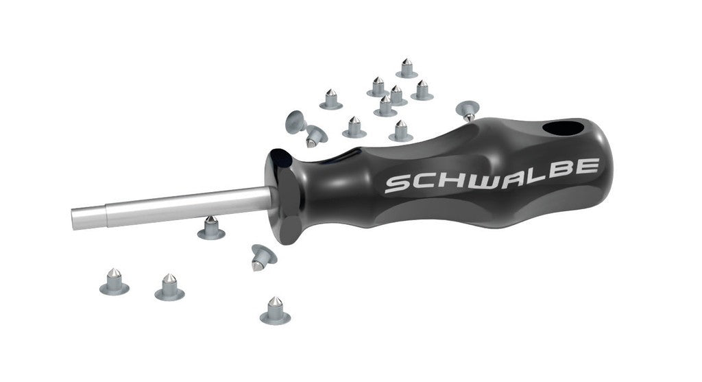 Herramienta para clavar neumáticos Schwalbe con 50 clavos de repuesto, 5512.01