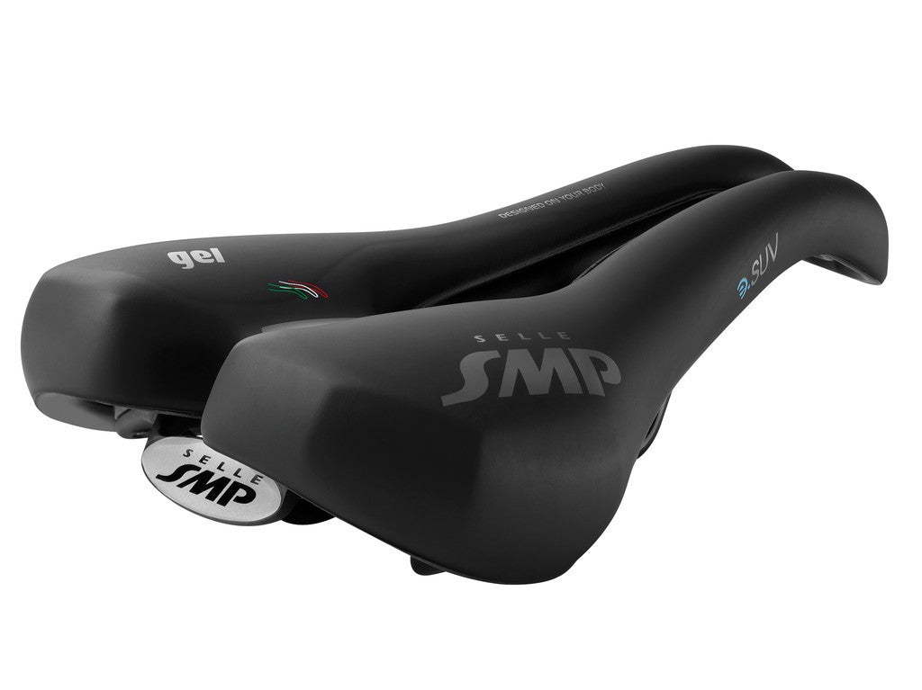 Selle SMP E-SUV Gelsattel, Schwarz, Unisex, 264 x 160 mm, ca. 490 g