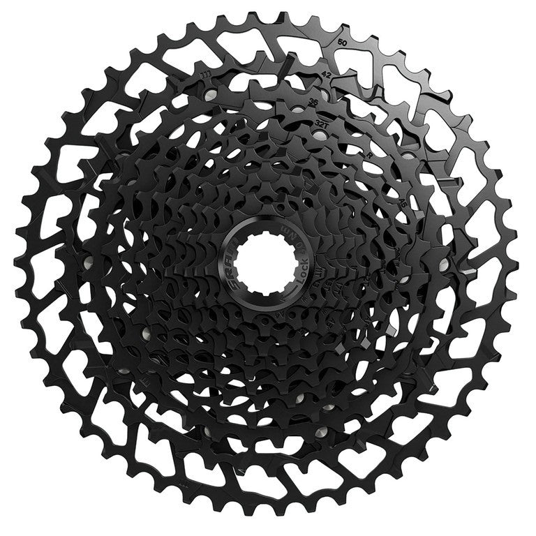 Cassette SRAM PG-1230 Eagle de 12 velocidades, 11-50 dientes, cuerpo HG, negro