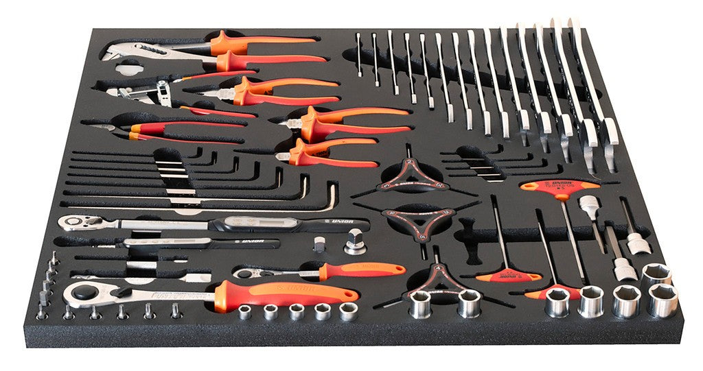 Unior SOS Radwerkzeugsatz, Rot, 74-teilig, SET4-2600AC