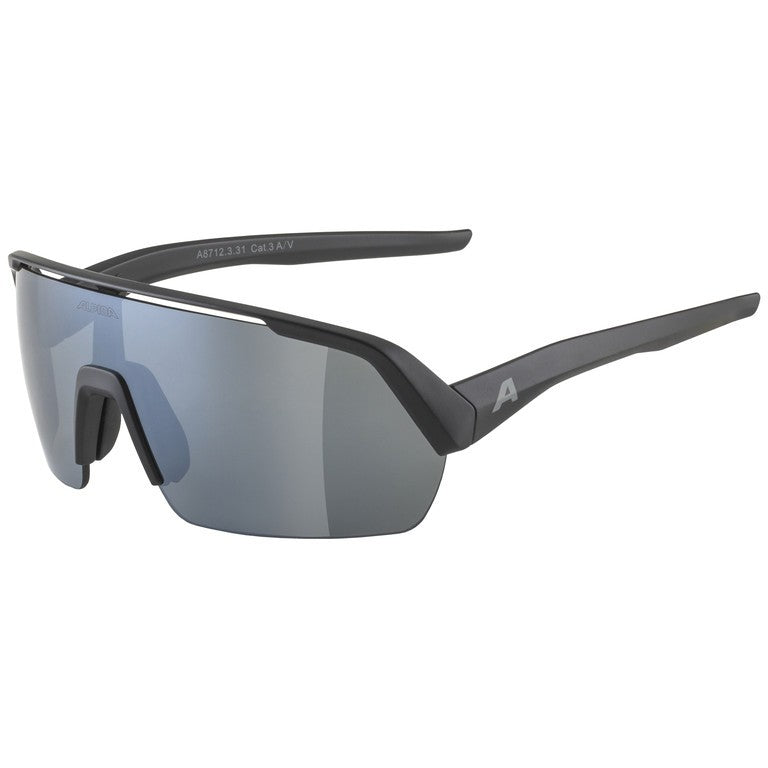 Alpina Turbo HR Brille, schwarz, Gläser Nr., Spezifikation, Kat. 3, Nebel