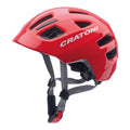 Cratoni Maxster Fahrradhelm, Glanzrot, Größe S (48-53 cm)