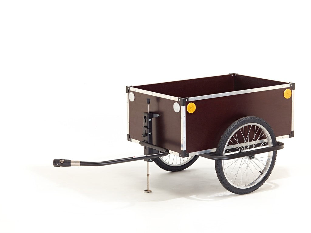 Roland Jumbo 20" Anhänger mit niedriger Deichsel, inklusive Ständer, Weber-Kupplung, ohne Abdeckung.
