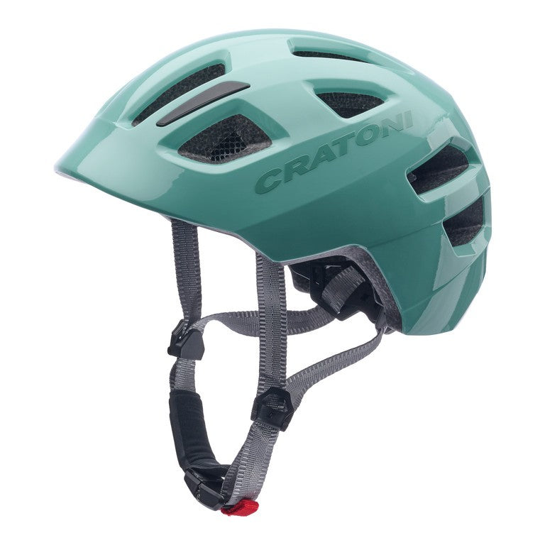 Cratoni Maxster Fahrradhelm, Glanzmint, Größe S/M (51-56cm)