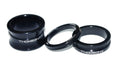 Kit espaciador Thomson negro, 5 mm/10 mm/20 mm