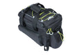 Basil Miles XL Pro Fahrradtasche, limettenschwarz, 31 x 23 x 20 cm, 9–36 l