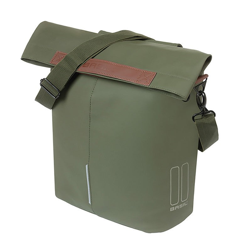 Shopper City Basil MIK Haken Moos, 14-16l, MIK Haken
