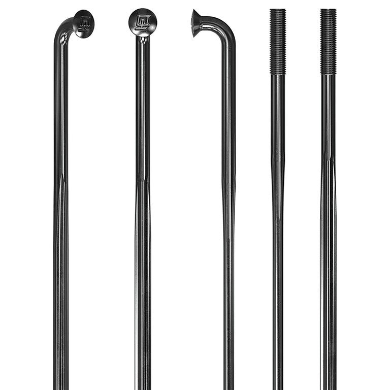 Raggi DT Swiss Complite 288mm J-Bend cart.100pz. nr,2.0/1.75/2.0/1.5/2.3 s.ni
