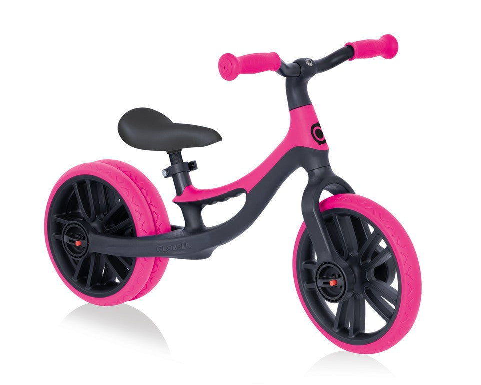 Bici apprend. GlobberGoBikeEliteDuo fucsia, 10"