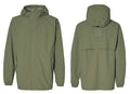 Giacca antipioggia Basil Hoga olive green, t. XS, unisex