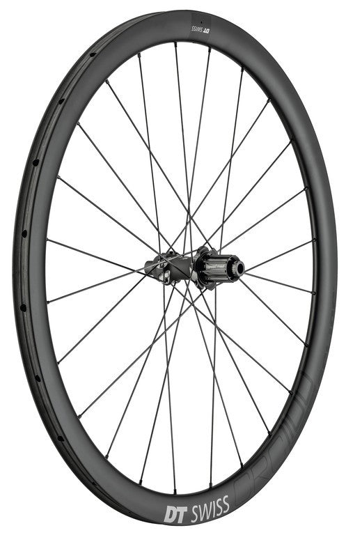 RP DT Swiss CRC1100 Spline DB 38 Tubular Carbon, Center Lock 142/12 mm TA, Shim.
