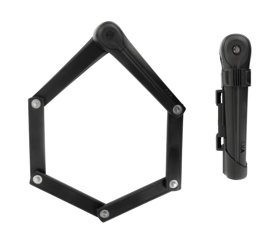 Axa Fold 85 Faltschloss 85 cm, Ø 7 mm, schwarz