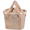 KLICKfix Bikebasket City-Tasche, Twist Coffee, 35 x 28 x 26 cm, 15 l, 800 g