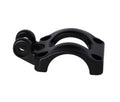 Tapa de manillar Ergotec para Barracuda 31,8 mm negra, para montaje de luz