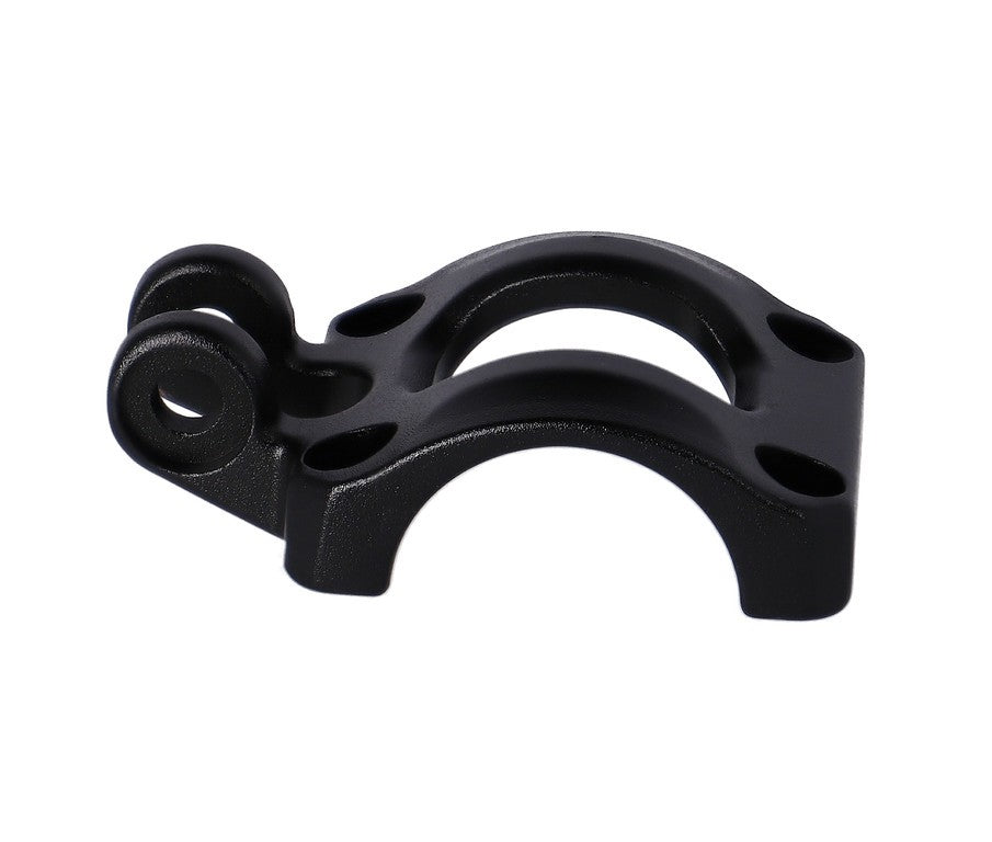 Tapa de manillar Ergotec para Barracuda 31,8 mm negra, para montaje de luz