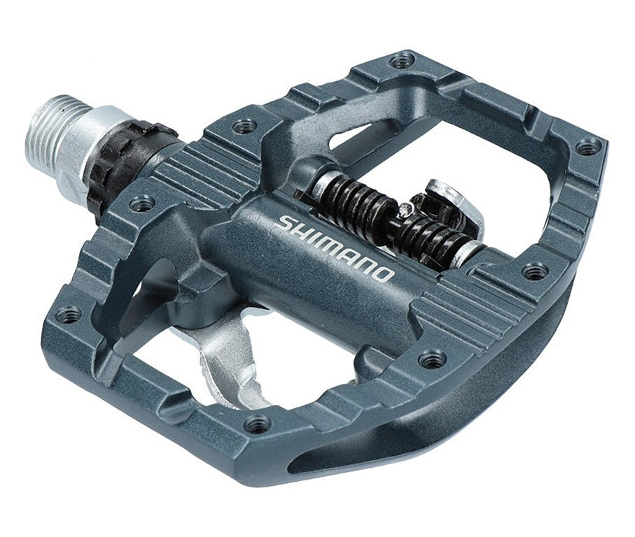 Pedale Touring SPD Shimano PDEH500 grigio, 9/16", unilaterale