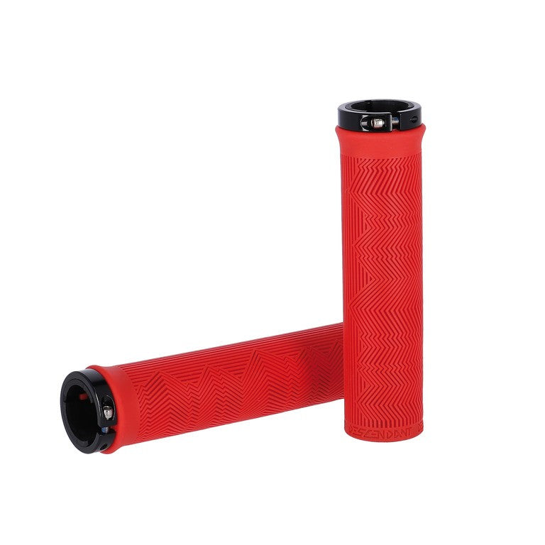 Locking Grips Truvativ Descendant rosso, 133mm, Single Locking