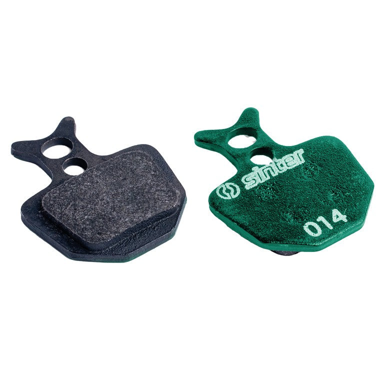 Pastiglia fr. disc. Sinter 014 Formula organica, MTB Race, verde, UDV=1 paio