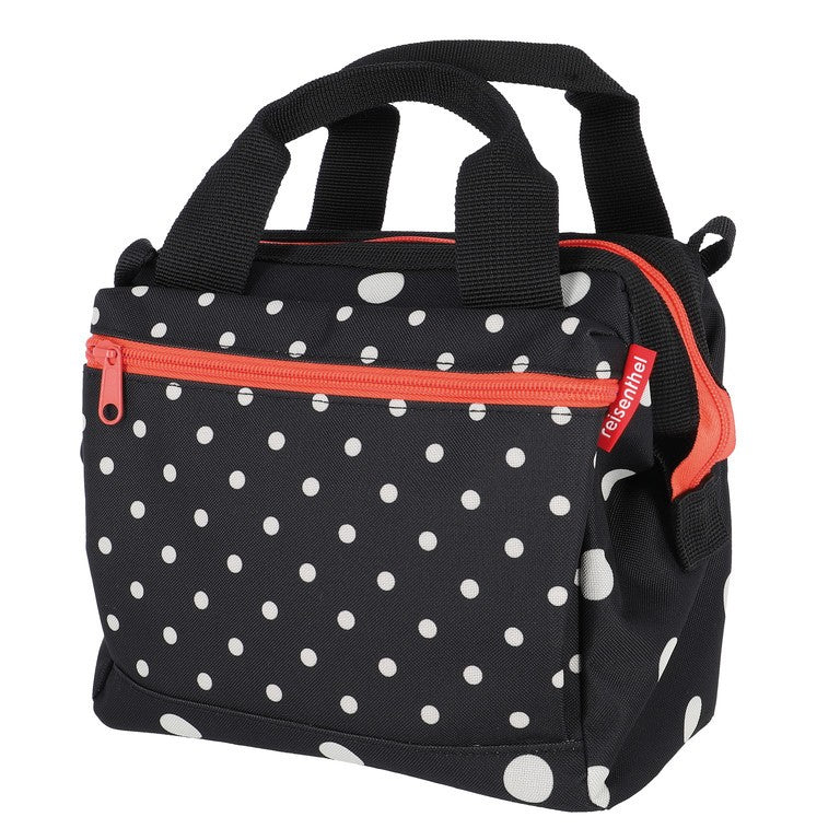 Borsa da manubrio KLICKfix Roomy mixed dots,24x22x13cm,4l,630g,s.adatt.
