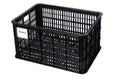 Box bici Basil Crate L 49,8x39x26,5cm, nr, 40ltr, plastica