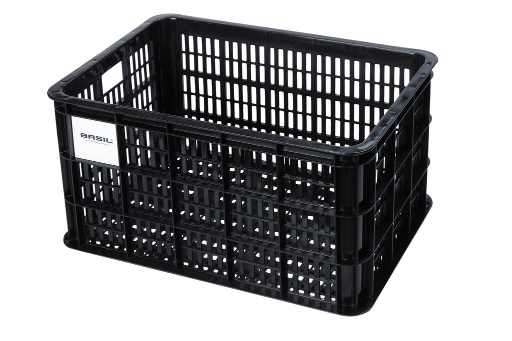 Box bici Basil Crate L 49,8x39x26,5cm, nr, 40ltr, plastica