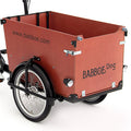 Babboe Holzpaneele, EPR-Hund, mit Teilebox
