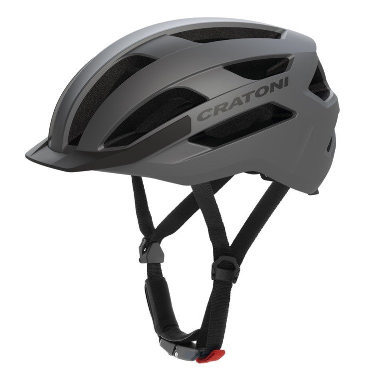 Casco de bicicleta Cratoni Pacer 2.0, antracita mate, talla L/XL (58-61 cm)
