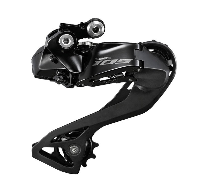 Desviador trasero Shimano 105 Di2 RD-R7150 de 12 velocidades, caja mediana, negro,