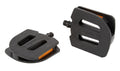 Ergotec EP-S Kunststoffpedal, schwarz, 9/16", mit Reflektoren