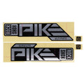 Aufkleber-Set für RockSh.Pike Ult. 27/29"-Gabel, 11.4018.105.064, matt silber, glänzende Oberfläche