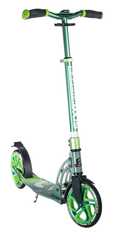 Six Degrees Aluminium SG Scooter, Grün, 205 mm