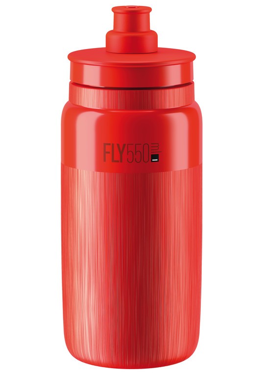 Elite Fly Tex 550ml Wasserflasche, Rot