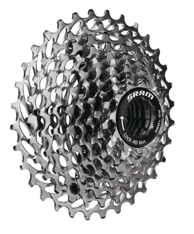 Pacco pignoni SRAM PG-1050 10vel, 11-36 denti, HG-Body, arg