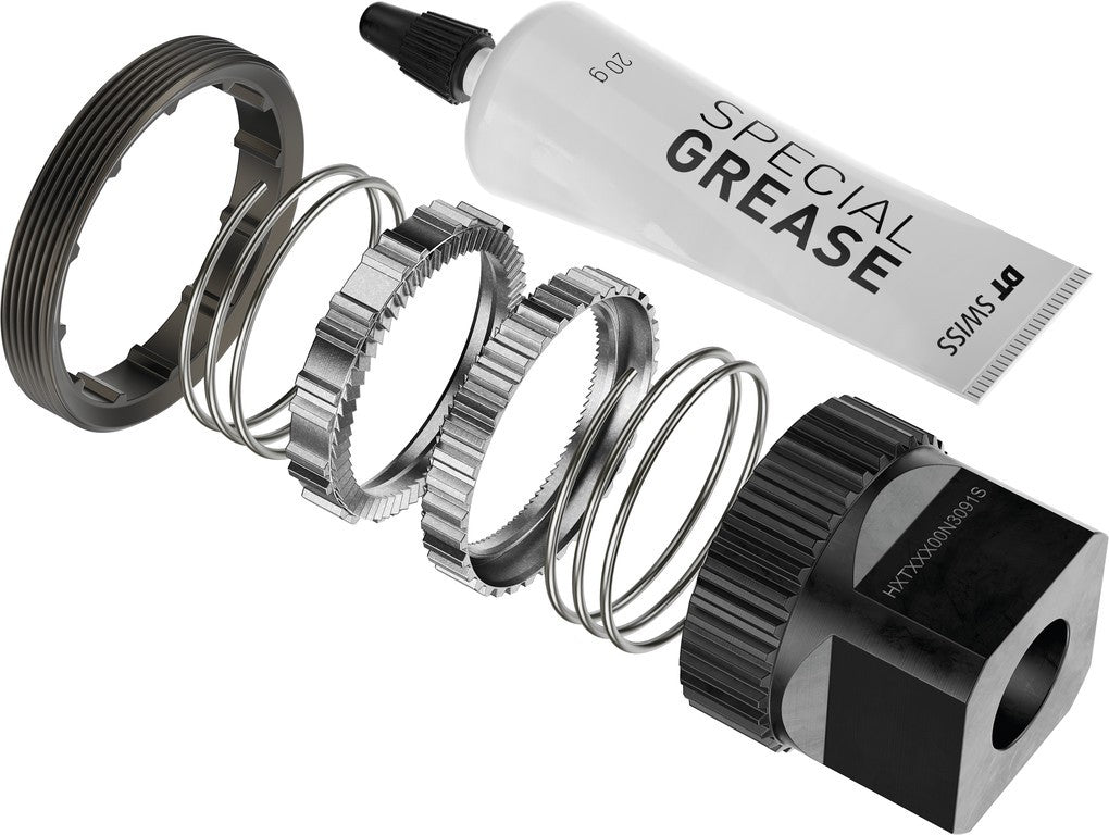 Upgradekit DT Swiss Ratchet 60 denti, p. mozzi bici c. attrezzo