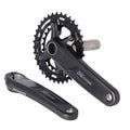 Juego de bielas Shimano DEORE FC-M4100-B2 10v.,36/26t,175mm,nr,en 2 piezas,s.cusc.