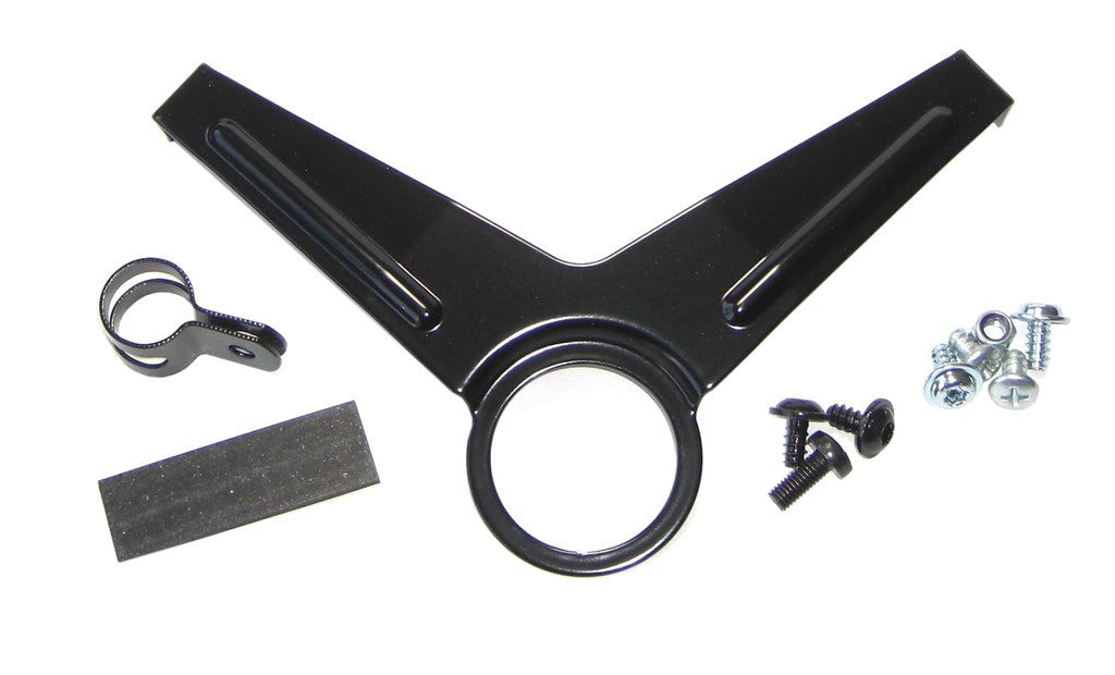 Juego de montaje para protector de cadena de bocina (38 dientes, negro, 180 mm, B18)