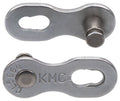 Missinglink KMC 9NR (e9) 2 pz., 1/2" x 11/128", 6,6mm, 9v., arg
