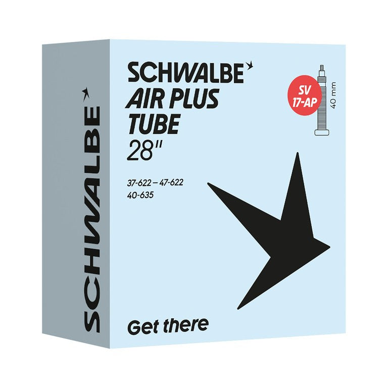 Cámara Schwalbe VP 17AP Air Plus 28" 37/47-622/635 VP 40 mm aire