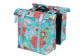 Doppelbeutel Basil Bloom Field MIK himmelblau, 30x15x33cm, 28-35l