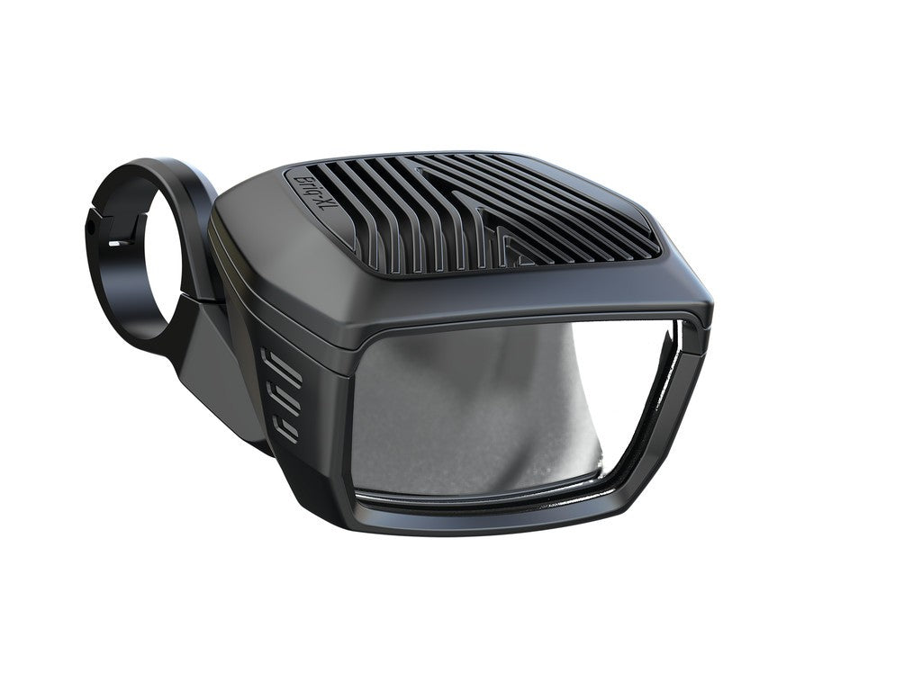 b&amp;m Briq-XL E gebogene digitale LED-E-Bike-Leuchte